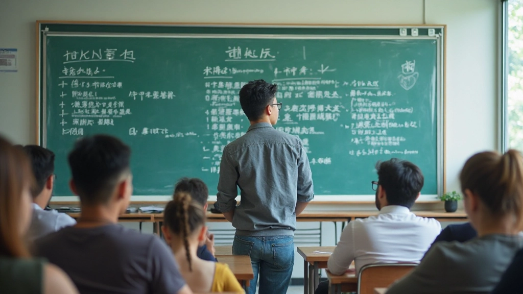 Interactive Mandarin learning classroom at Mandarin Mastery